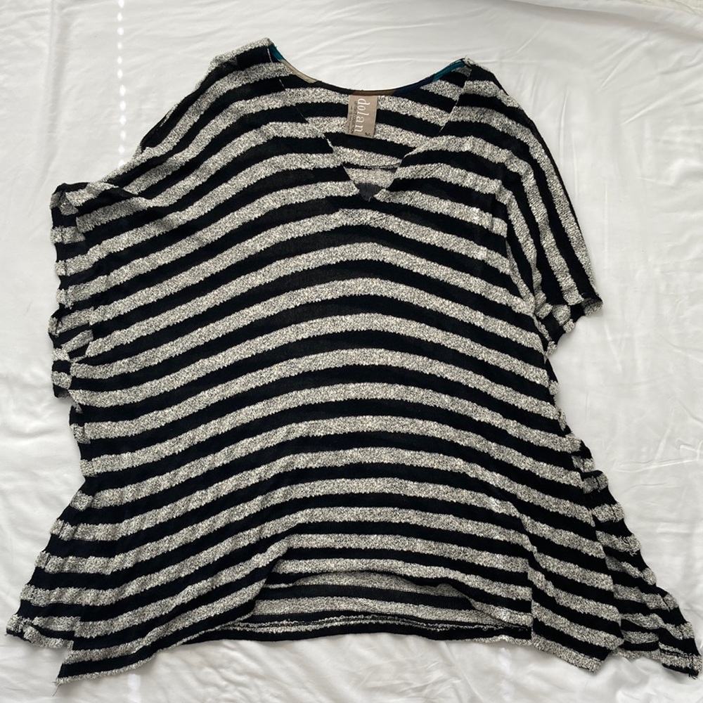 Anthropologie || Dolan Striped Knit Poncho